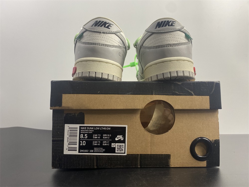 Off-White x Nike Dunk Low DM1602- 108